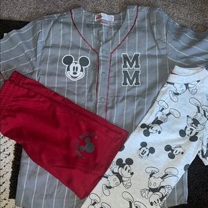 Kids sport Set in Gray, Red, and White